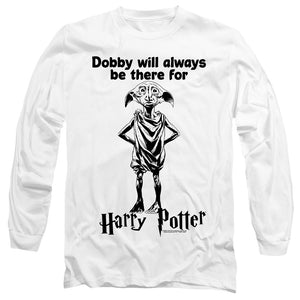 AN OFFCIALLY LICENSED HARRY POTTER ALWAYS BE THERE MEN'S LONG SLEEVE T-SHIRT WHITE