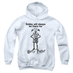 AN OFFCIALLY LICENSED HARRY POTTER ALWAYS BE THERE YOUTH HOODIE WHITE