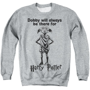 AN OFFCIALLY LICENSED HARRY POTTER ALWAYS BE THERE ADULT UNISEX CREWNECK SWEATSHIRT ATHLETIC HEATHER