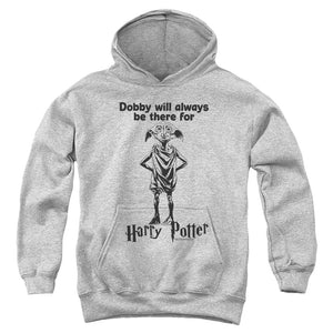 AN OFFCIALLY LICENSED HARRY POTTER ALWAYS BE THERE YOUTH HOODIE ATHLETIC HEATHER