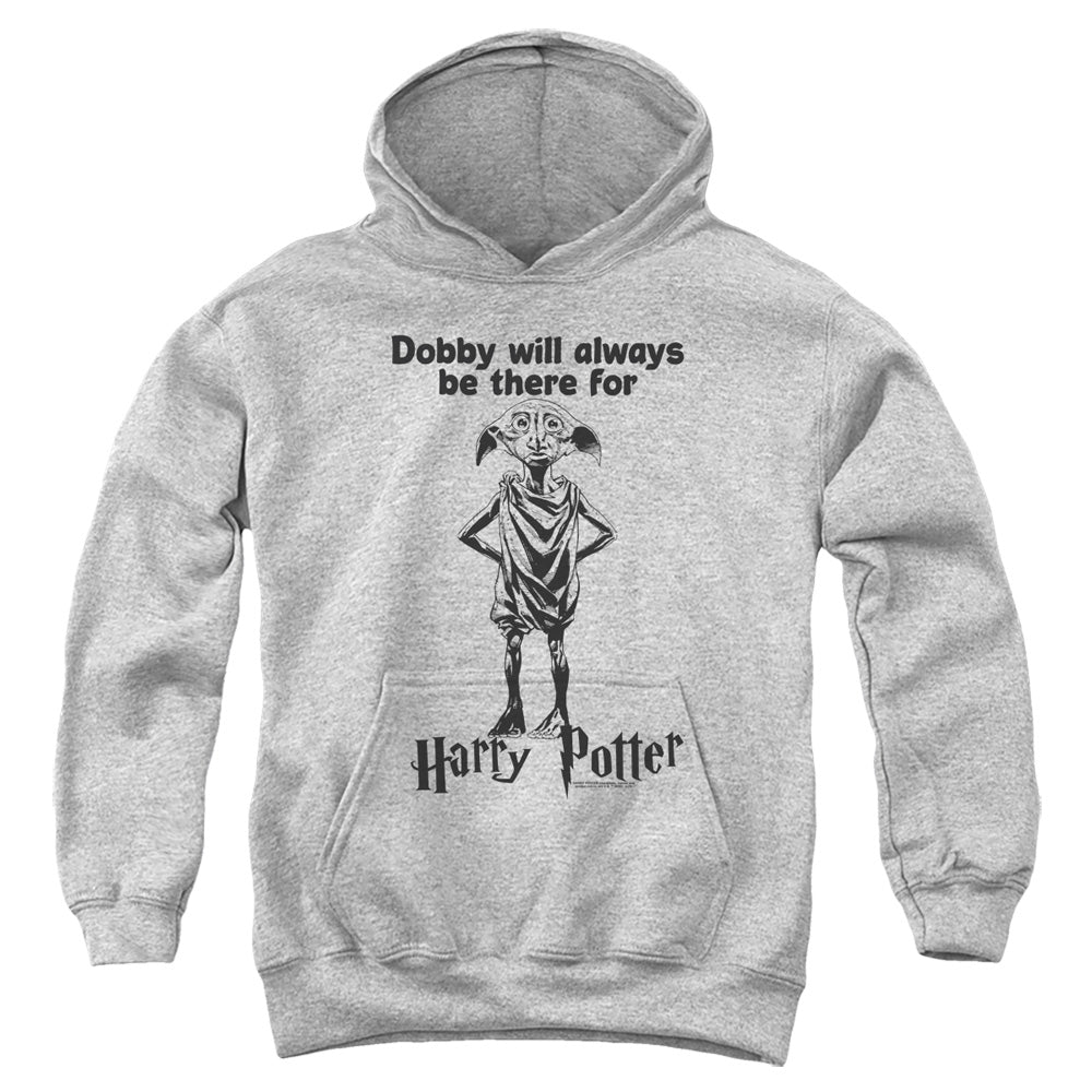 AN OFFCIALLY LICENSED HARRY POTTER ALWAYS BE THERE YOUTH HOODIE ATHLETIC HEATHER