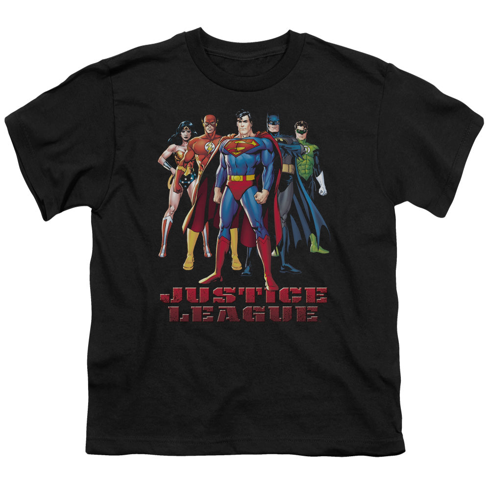 JLA In League Licensed Kid's T-Shirt (Ages 4-7) XS-XL