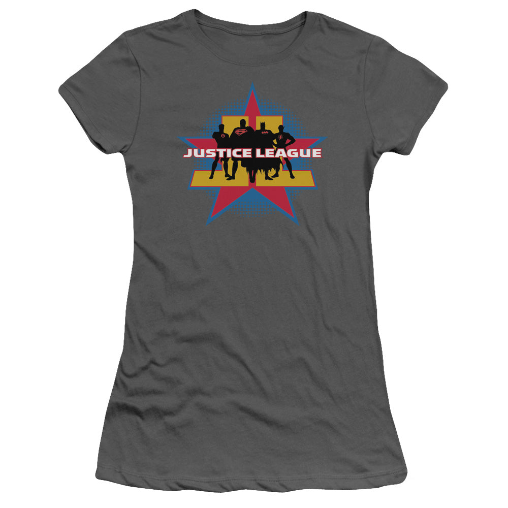 JLA Stand Tall Licensed Women's T-Shirt Juniors SM-XL