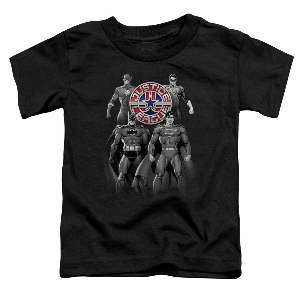 JLA Shades Of Gray Licensed Toddler T-Shirt LG