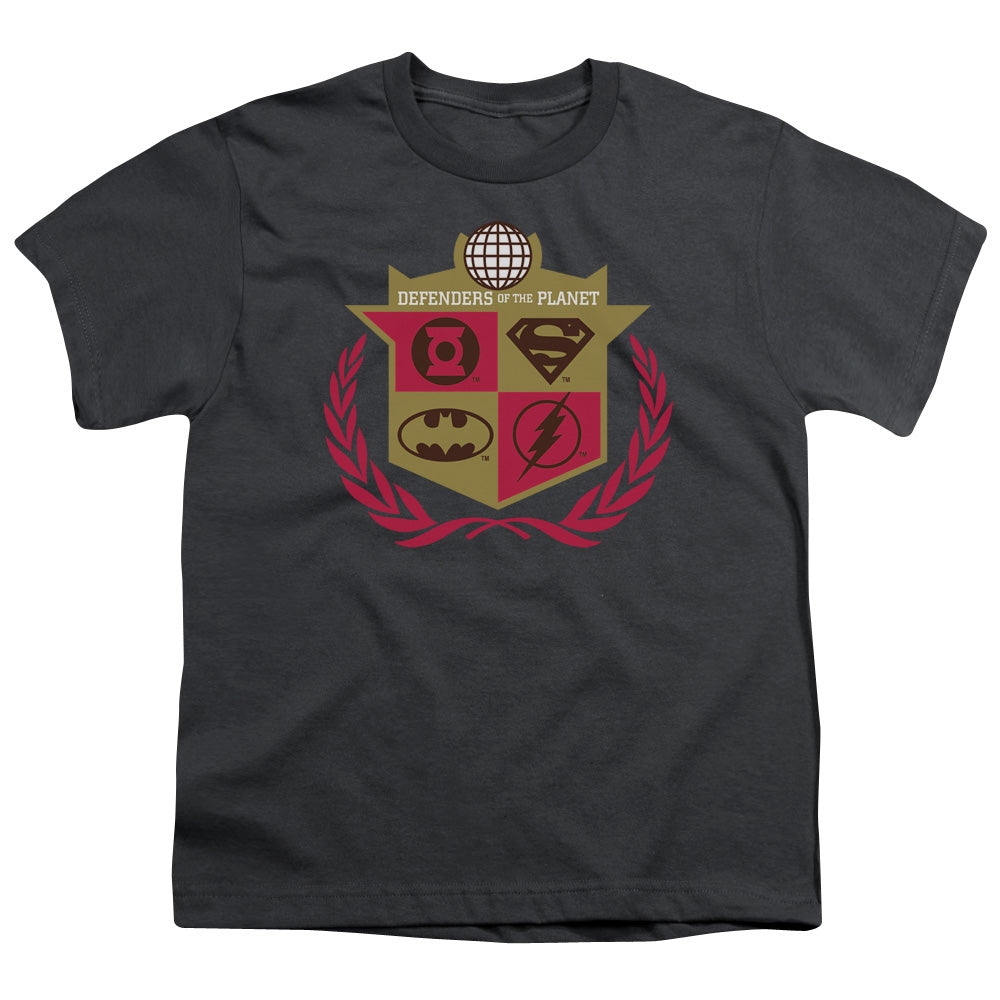 JLA Defenders Licensed Kid's T-Shirt (Ages 4-7) XS-XL