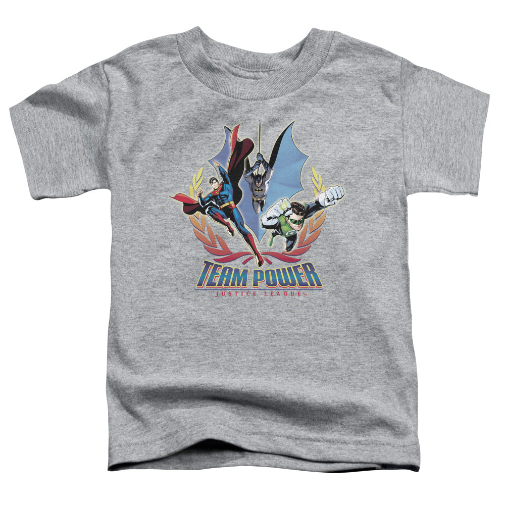 JLA Team Power Licensed Toddler T-Shirt LG