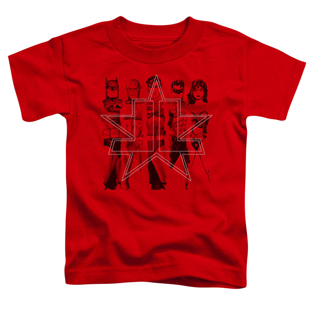 JLA Five Stars Licensed Toddler T-Shirt LG