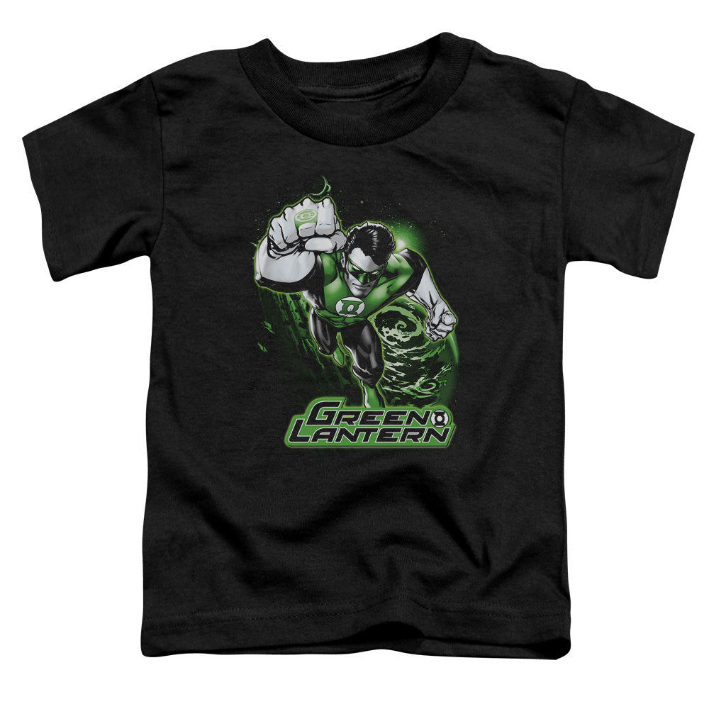 JLA Green Lantern Green & Gray Licensed Toddler T-Shirt SM-LG