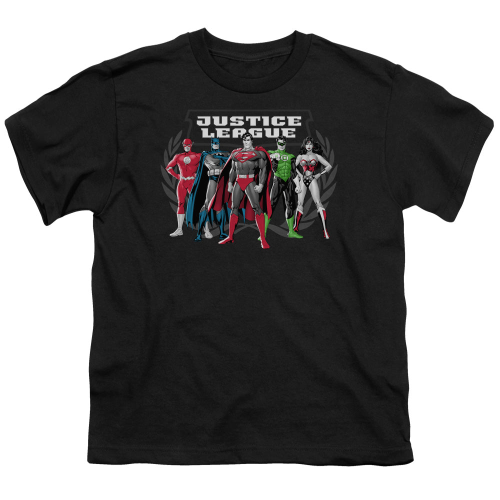 JLA The Big Five Licensed Kid's T-Shirt (Ages 4-7) XS-XL