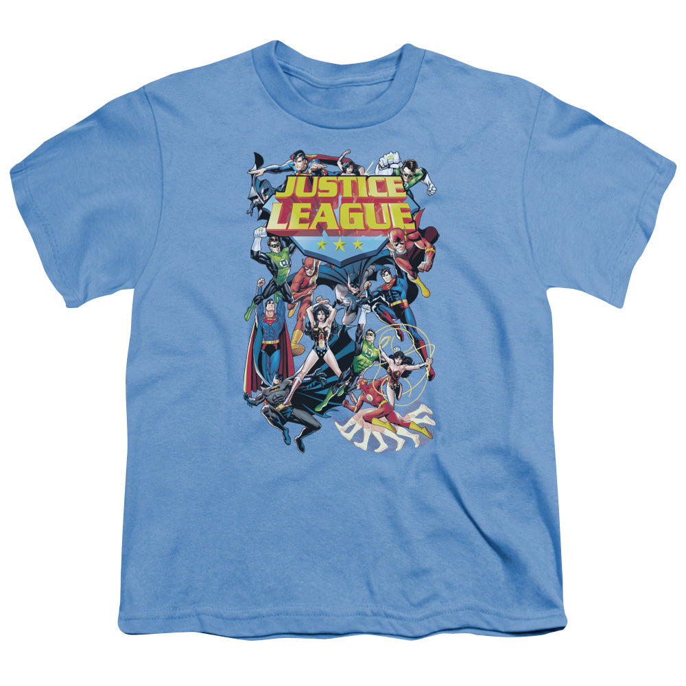 JLA League A Plenty Licensed Kid's T-Shirt (Ages 4-7) XS-XL