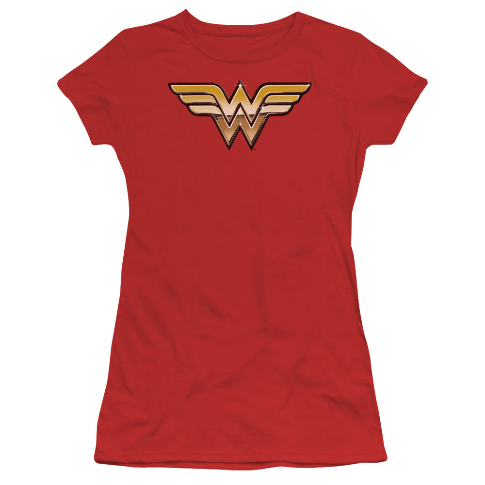 JLA Golden Licensed Women's T-Shirt Juniors SM