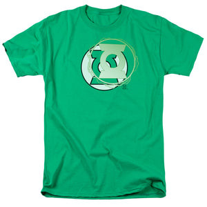 AN OFFCIALLY LICENSED JLA GL ENERGY LOGO MEN'S REGULAR FIT T-SHIRT KELLY GREEN
