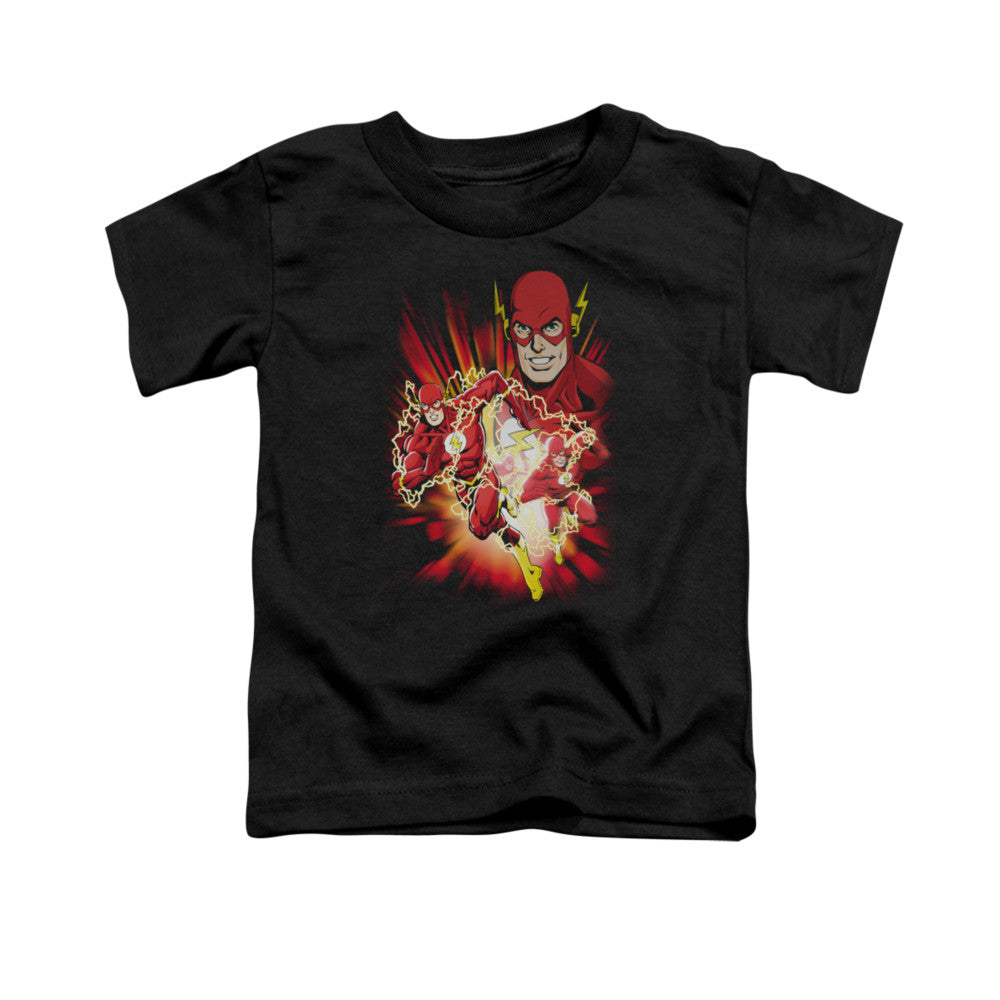 JLA Speed Force Licensed Toddler T-Shirt LG