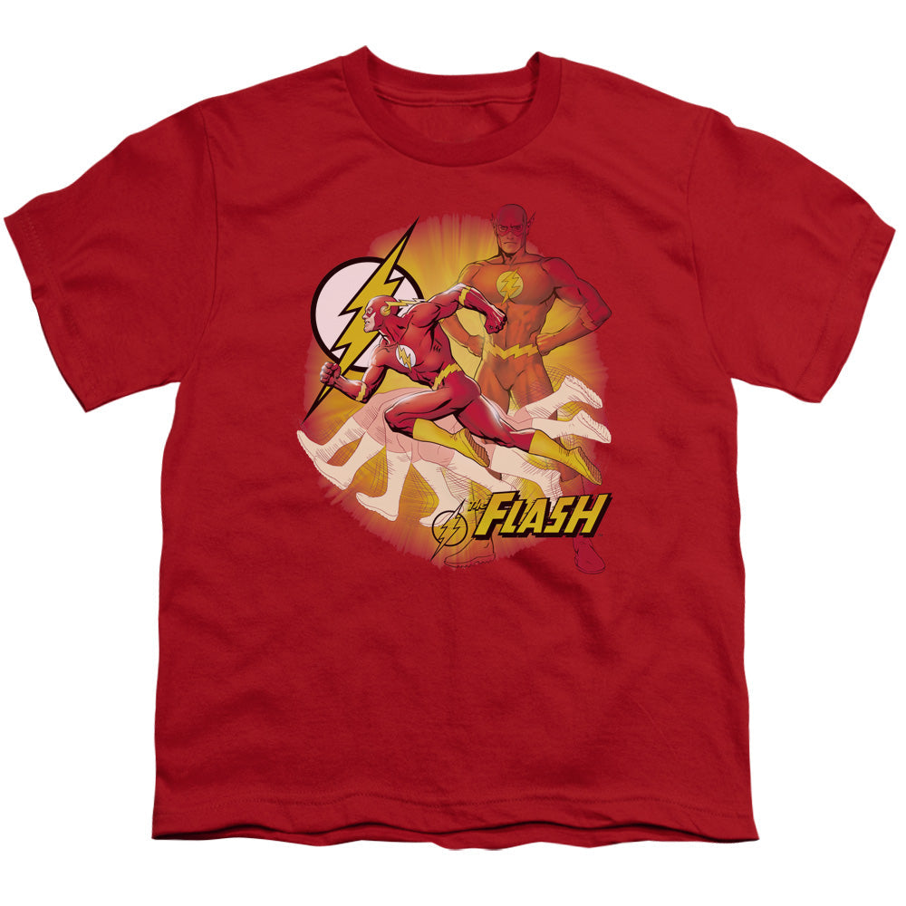 JLA Lightning Fast Licensed Kid's T-Shirt (Ages 4-7) XS-XL