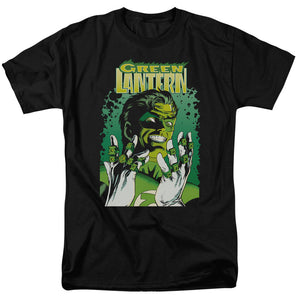 AN OFFCIALLY LICENSED JLA GL #49 COVER MEN'S REGULAR FIT T-SHIRT BLACK