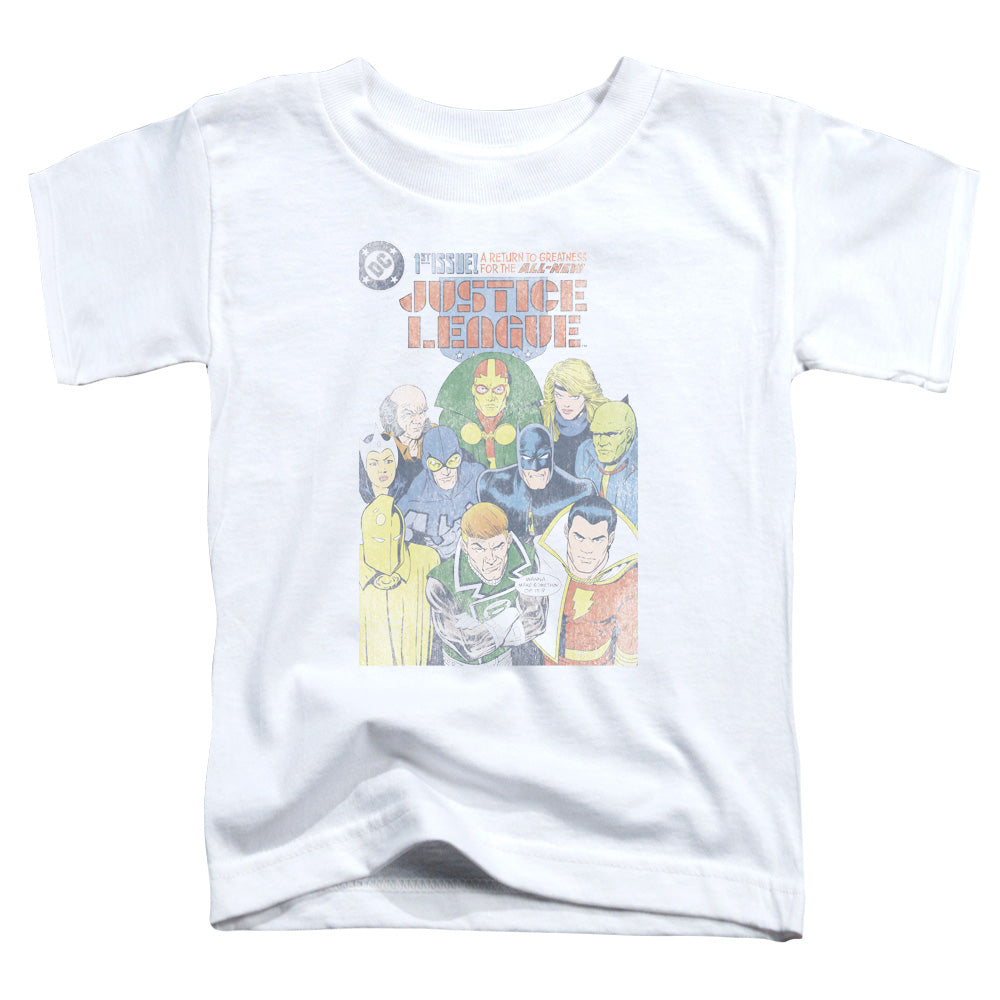 JLA Justice League #1 Cover Licensed Toddler T-Shirt LG