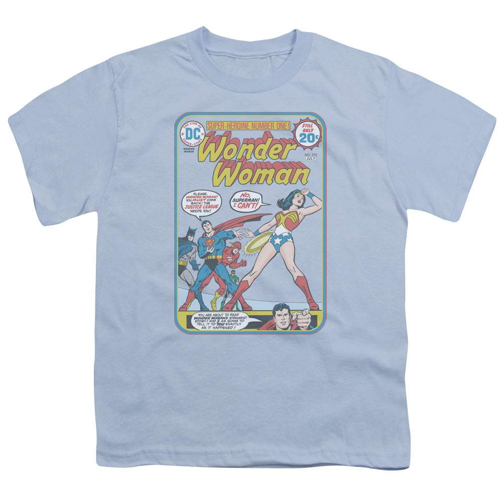 JLA Ww #212 Cover Licensed Kid's T-Shirt (Ages 4-7) XS-XL
