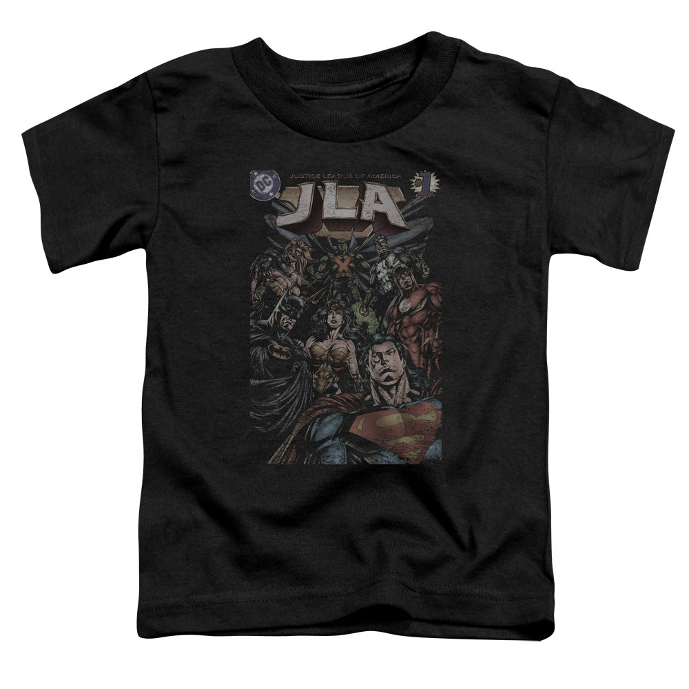 JLA #1 Cover Licensed Toddler T-Shirt LG