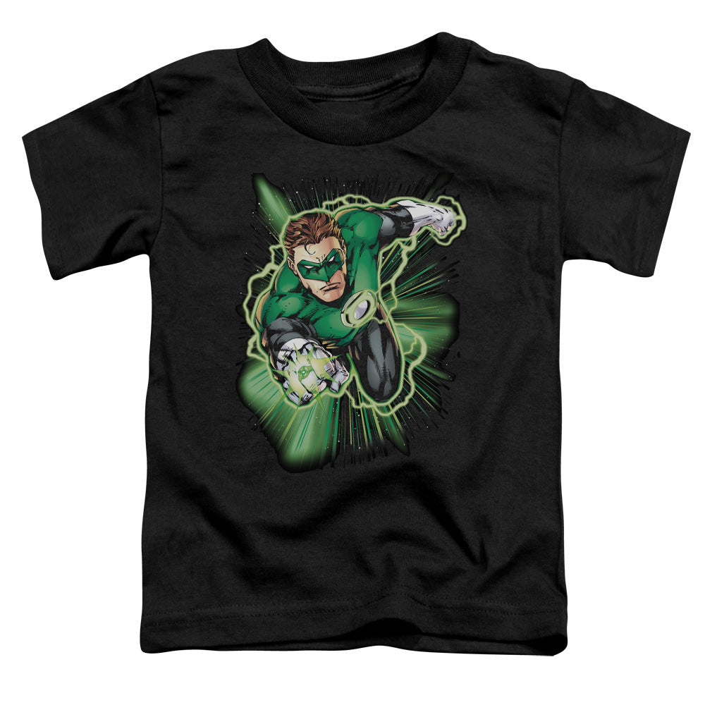 JLA Green Lantern Energy Licensed Toddler T-Shirt SM-LG