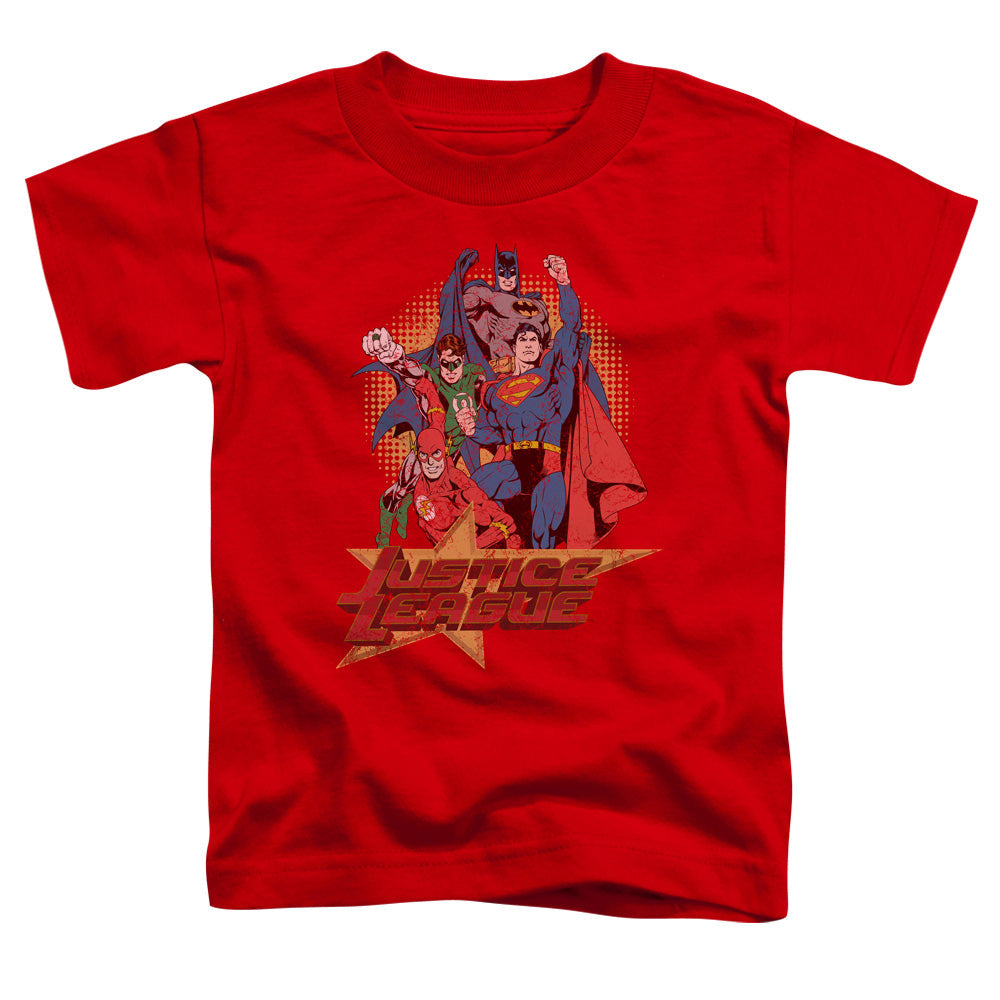 JLA Raise Your Fist Licensed Toddler T-Shirt LG