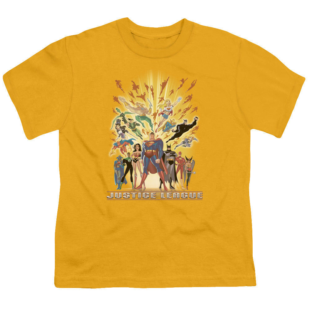 JLA United Licensed Kid's T-Shirt (Ages 4-7) XS-LG
