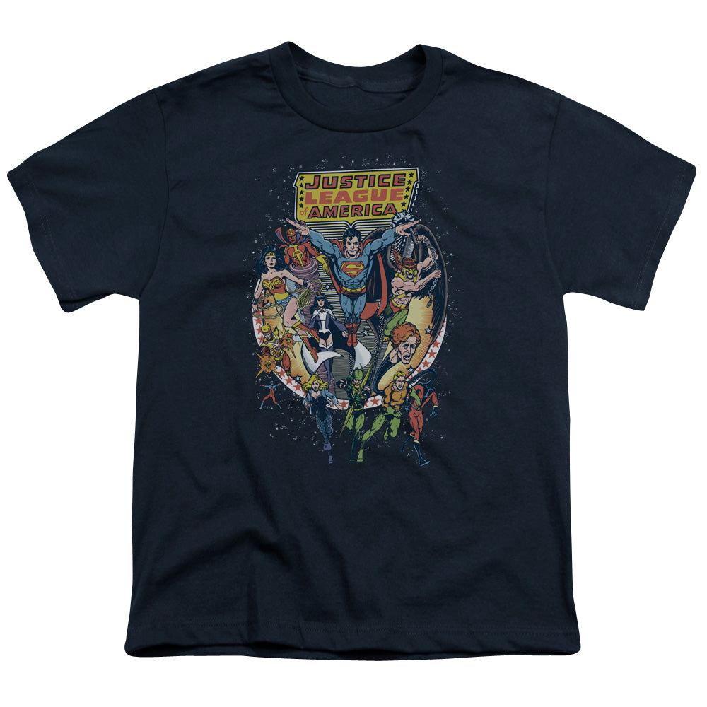 JLA Star Group Licensed Kid's T-Shirt (Ages 4-7) XS-XL