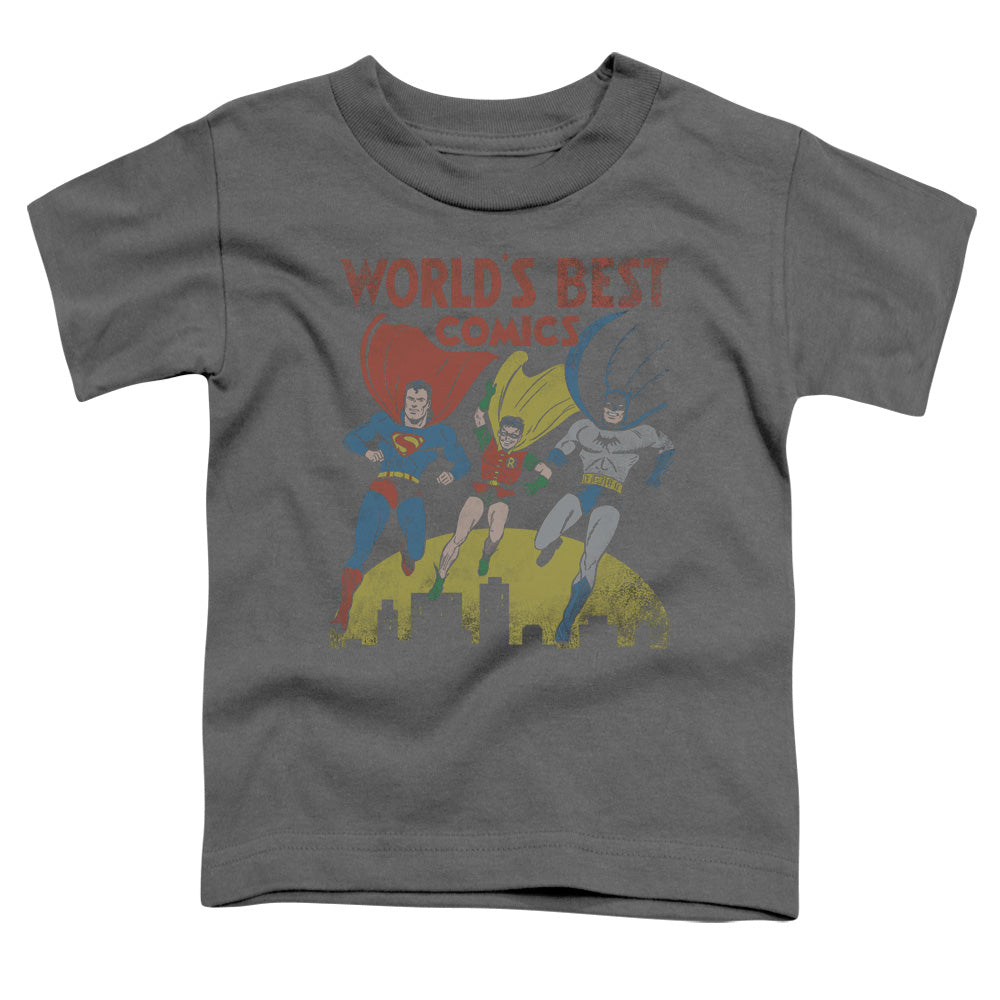 JLA Worlds Best Licensed Toddler T-Shirt SM-LG