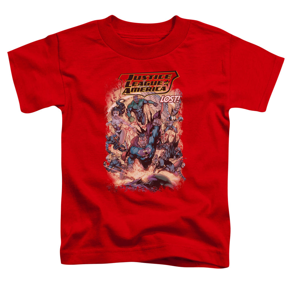 JLA Lost Licensed Toddler T-Shirt LG