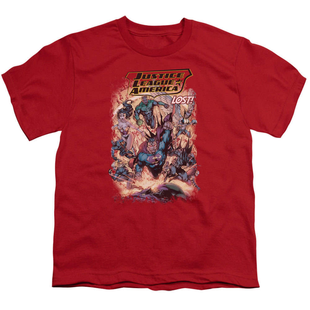 JLA Lost Licensed Kid's T-Shirt (Ages 4-7) XS-XL