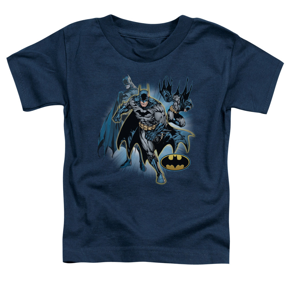 JLA Batman Collage Licensed Toddler T-Shirt SM-LG