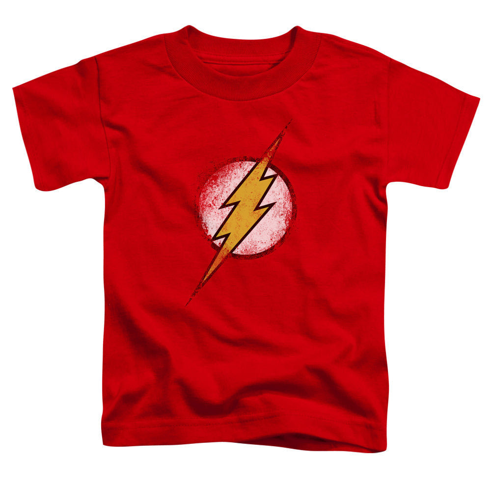 JLA Destroyed Flash Logo Licensed Toddler T-Shirt SM-LG