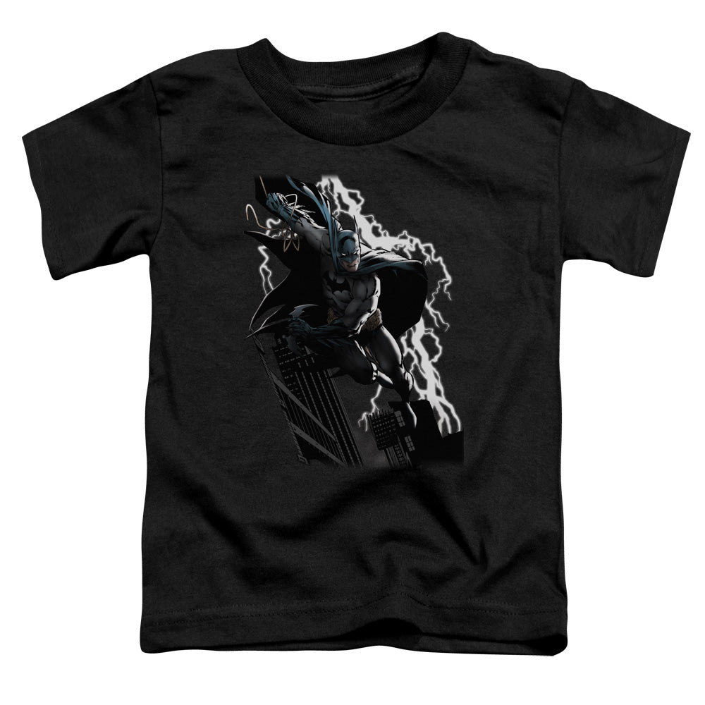 JLA Lighting Crashes Licensed Toddler T-Shirt LG