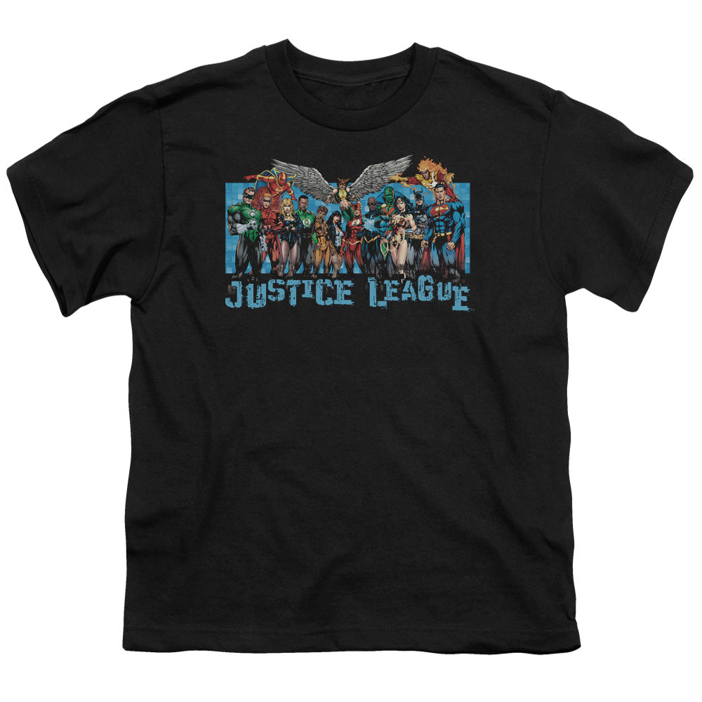 JLA League Lineup Licensed Kid's T-Shirt (Ages 4-7) XS-MD