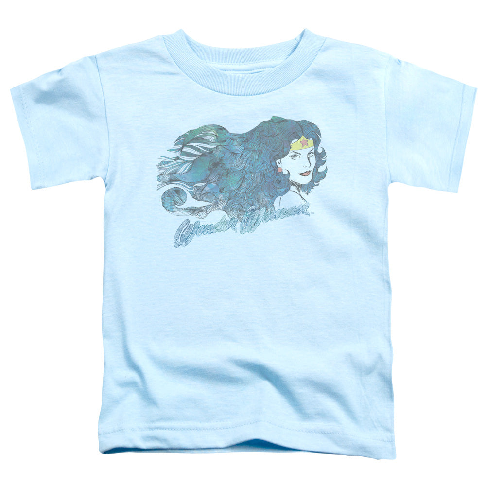 JLA Watercolor Hair Licensed Toddler T-Shirt LG