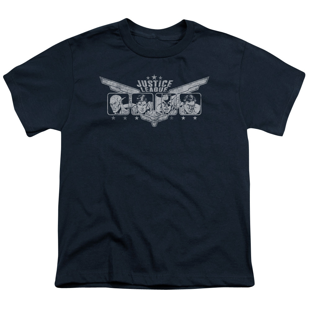 JLA Justice Wings Licensed Kid's T-Shirt (Ages 4-7) SM-XL