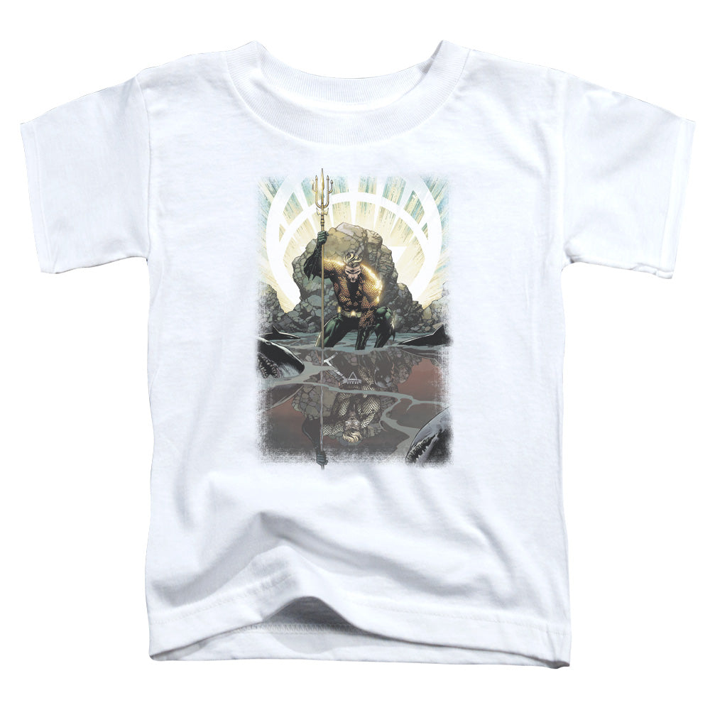 JLA Brightest Day Aquaman Licensed Toddler T-Shirt SM