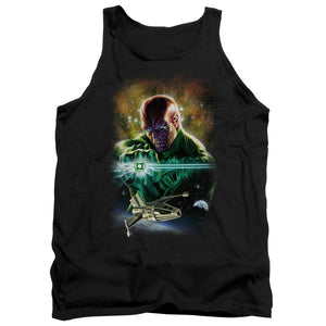 AN OFFCIALLY LICENSED JLA(GL) ABIN SUR ADULT UNISEX TANK TOP BLACK