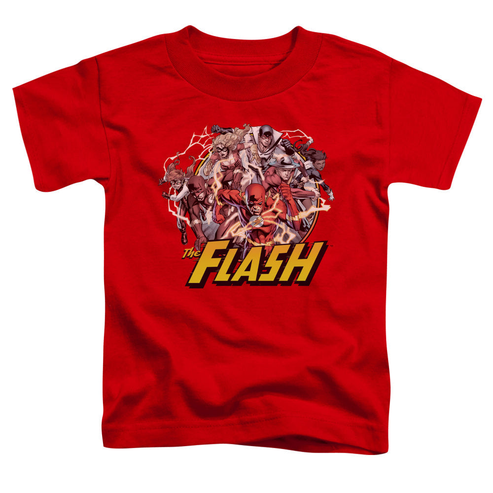JLA Flash Family Licensed Toddler T-Shirt SM