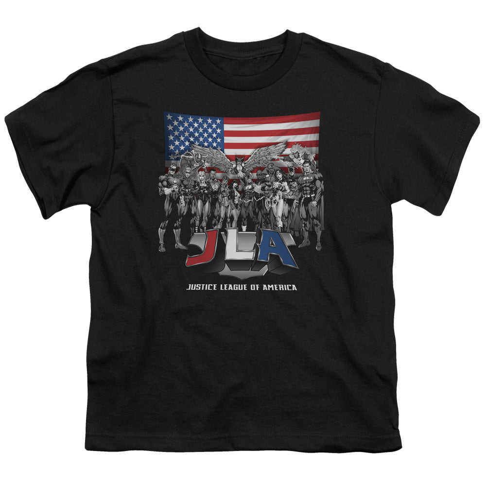 JLA All American League Licensed Kid's T-Shirt (Ages 4-7) SM-XL
