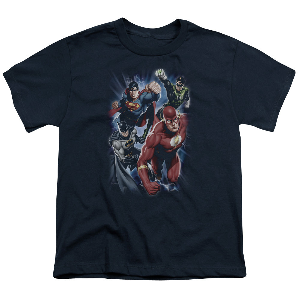 JLA Storm Chasers Licensed Kid's T-Shirt (Ages 4-7) XS-XL