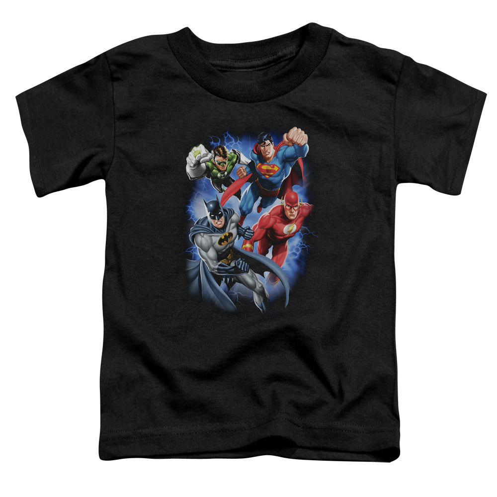 JLA Storm Makers Licensed Toddler T-Shirt LG