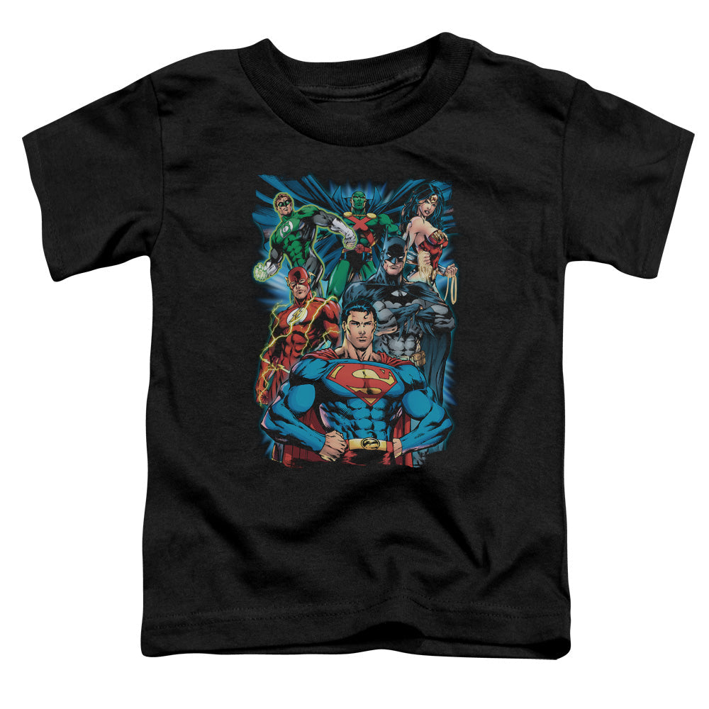 JLA Justice Is Served Licensed Toddler T-Shirt LG