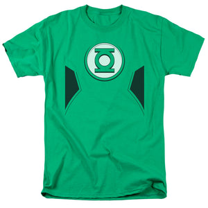 AN OFFCIALLY LICENSED JLA NEW GL UNIFORM MEN'S REGULAR FIT T-SHIRT KELLY GREEN