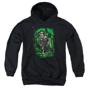 AN OFFCIALLY LICENSED JLA IN MY SIGHT YOUTH HOODIE BLACK