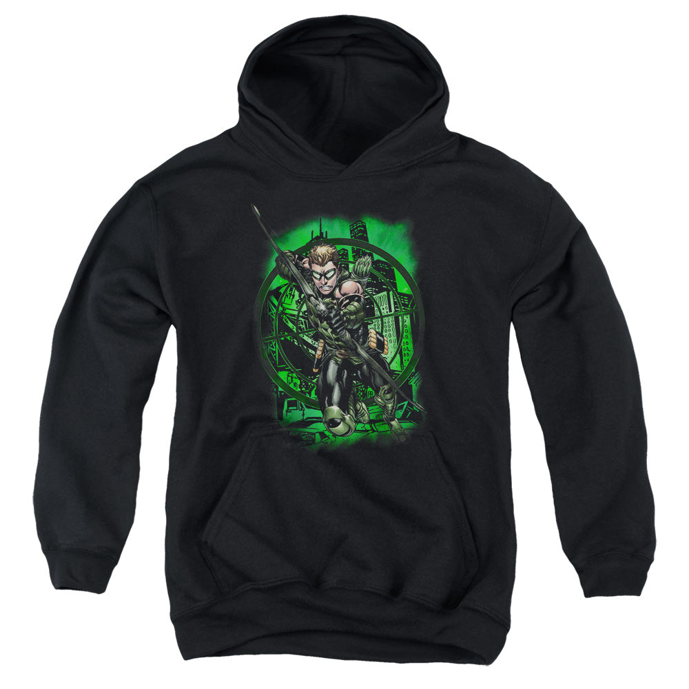 AN OFFCIALLY LICENSED JLA IN MY SIGHT YOUTH HOODIE BLACK