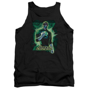 AN OFFCIALLY LICENSED JLA GL BROODING ADULT UNISEX TANK TOP BLACK