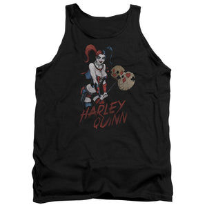 AN OFFCIALLY LICENSED JLA HARLEY HAMMER ADULT UNISEX TANK TOP BLACK