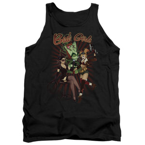AN OFFCIALLY LICENSED JLA BAD GIRLS ADULT UNISEX TANK TOP BLACK