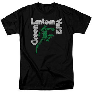 AN OFFCIALLY LICENSED GREEN LANTERN GREEN LANTERN VOL 2 MEN'S REGULAR FIT T-SHIRT BLACK