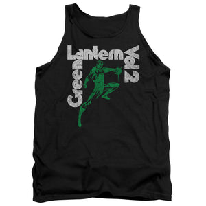 AN OFFCIALLY LICENSED GREEN LANTERN GREEN LANTERN VOL 2 ADULT UNISEX TANK TOP BLACK
